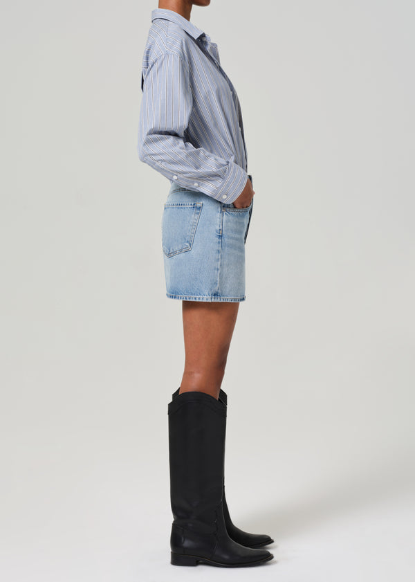 Gold Sign Ramona Mini Skirt In Fiesta