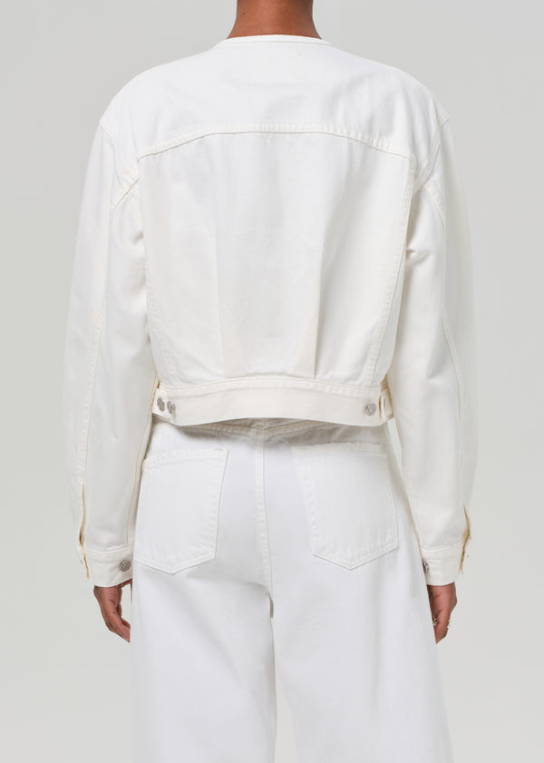 Gold Sign Renata Rework Jacket In Pashmina