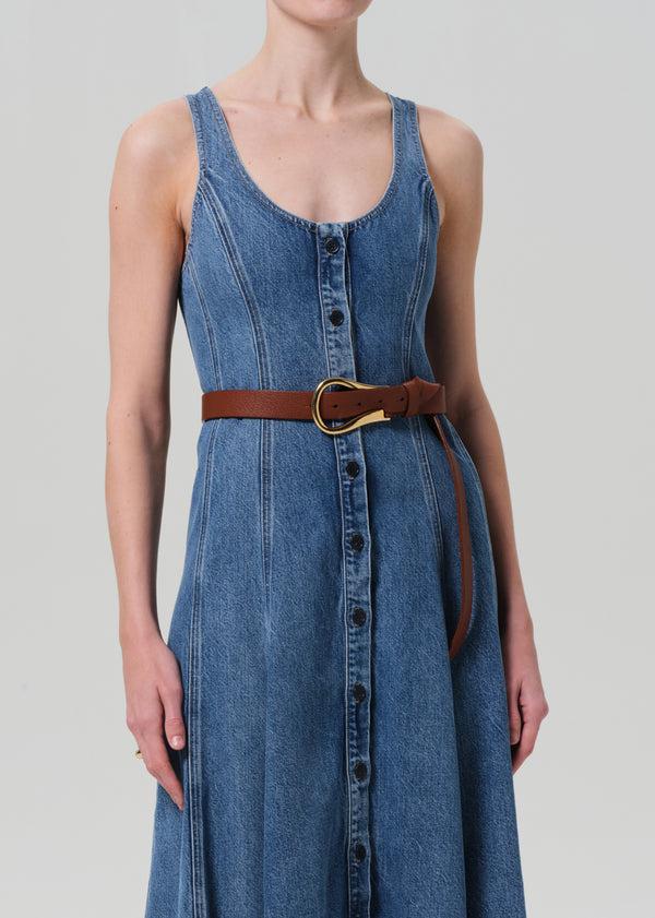 Gold Sign Rosetta Dress In Jete