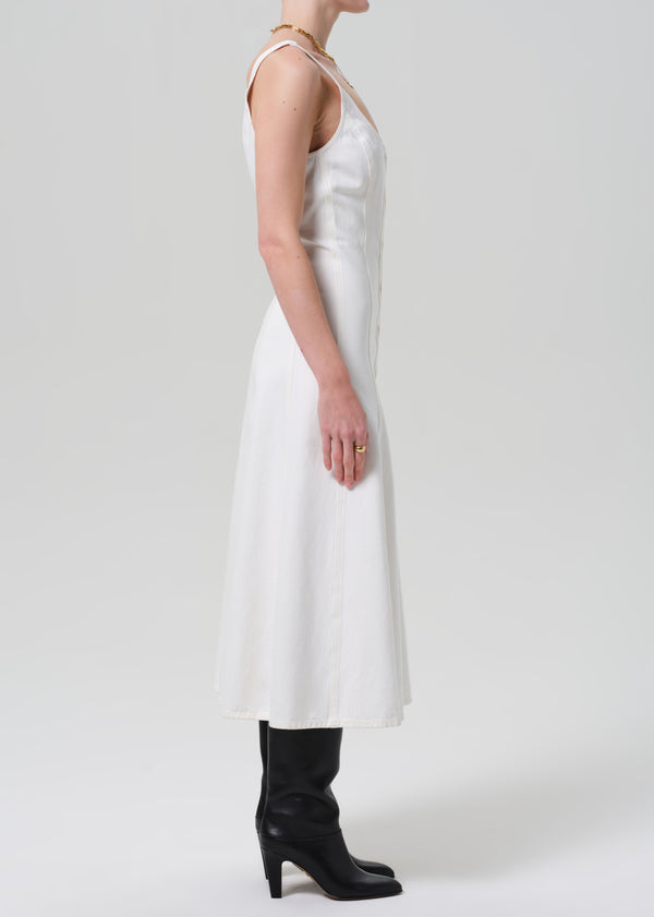 Gold Sign Rosetta Dress In Pashmina