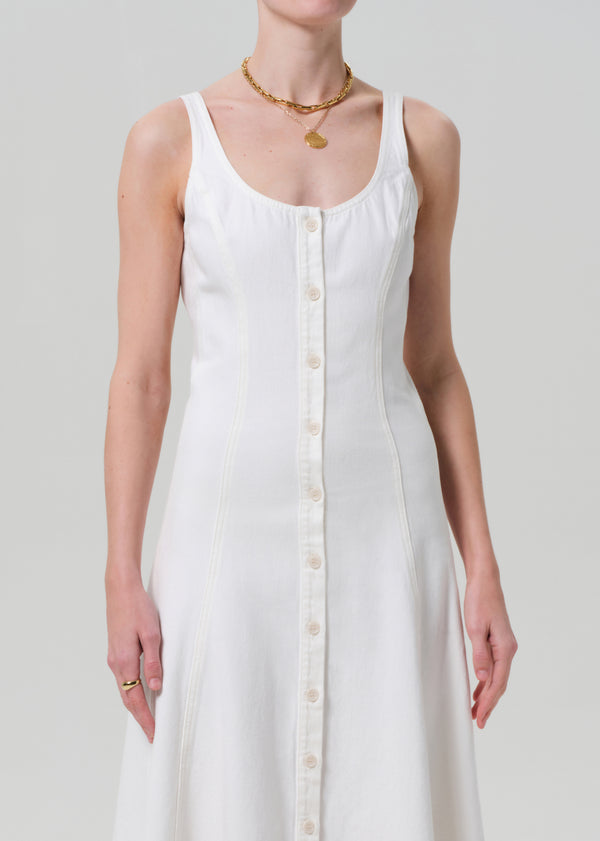 Gold Sign Rosetta Dress In Pashmina