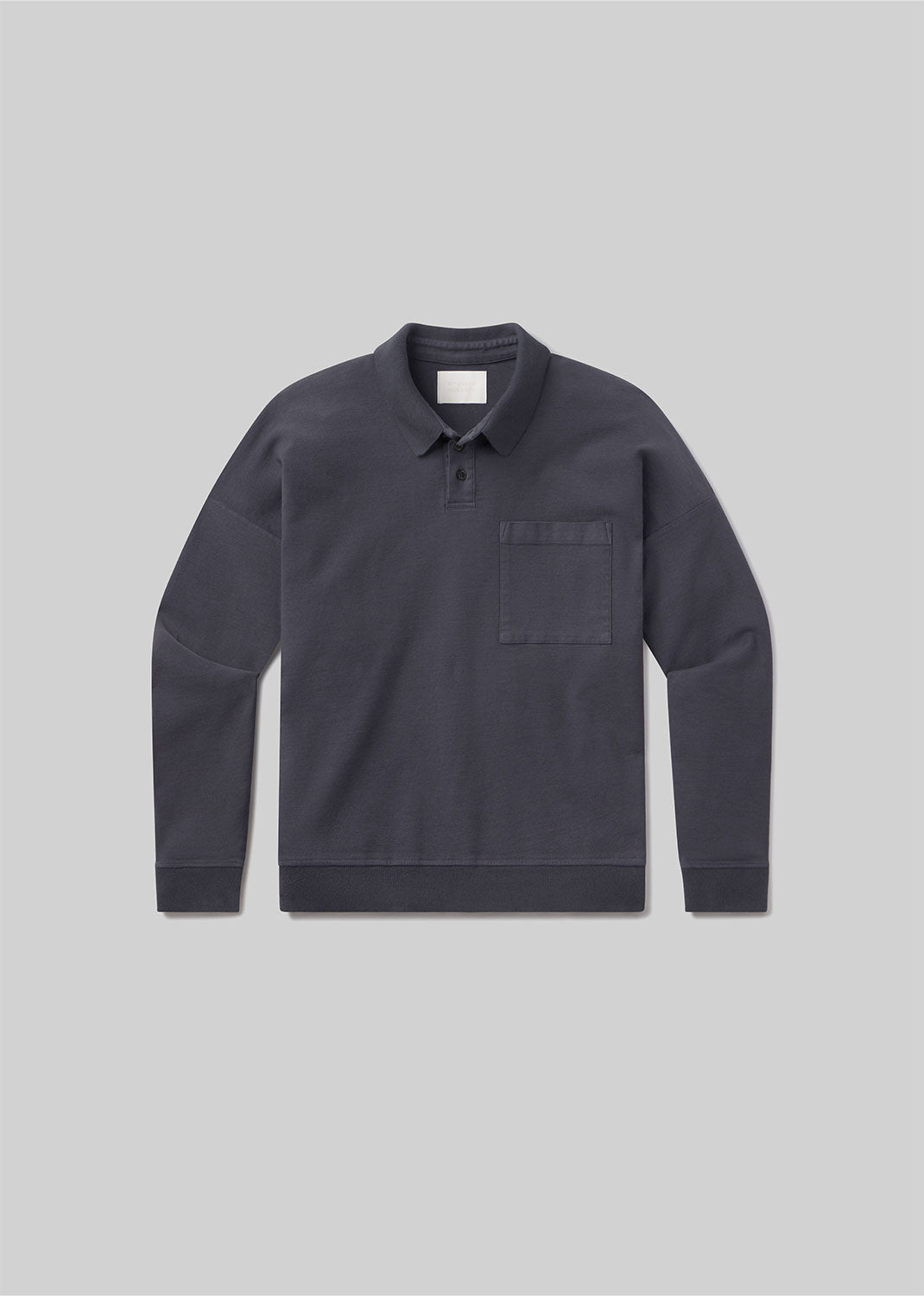 gold sign Rugby Polo In Charred Cedar