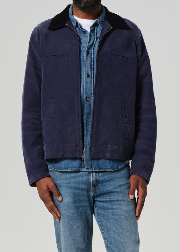 Gold Sign Service Jacket In Andromeda