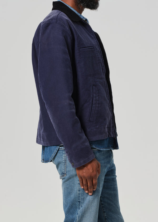 Gold Sign Service Jacket In Andromeda