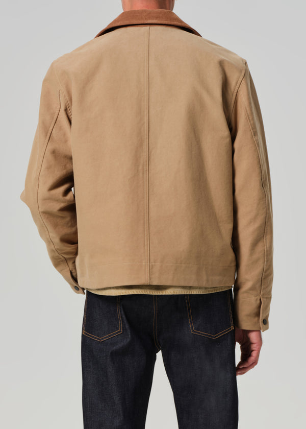 Gold Sign Service Jacket In Heirloom