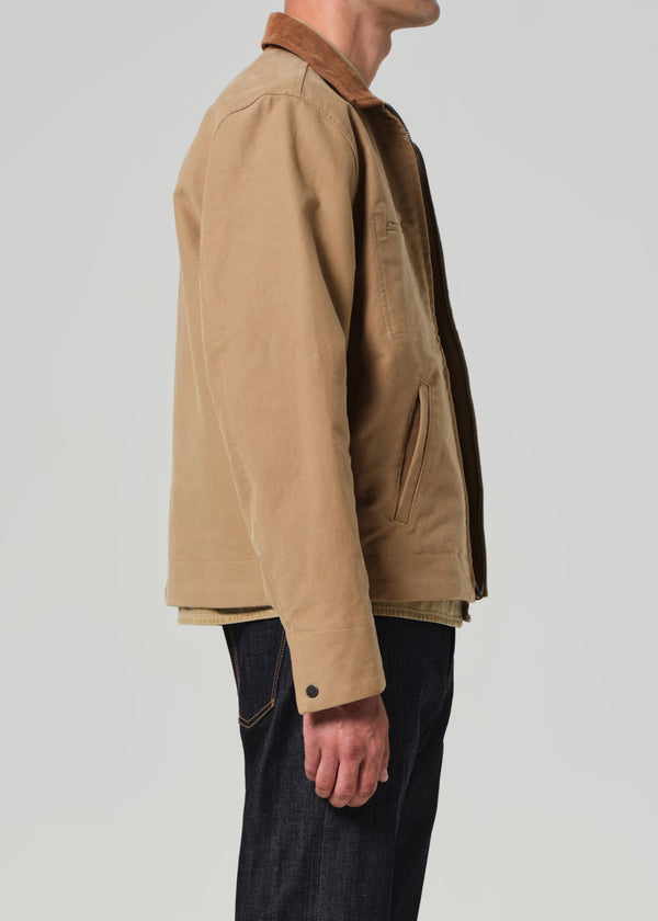 Gold Sign Service Jacket In Heirloom