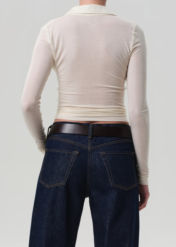 Gold Sign Shaea Polo In Pashmina