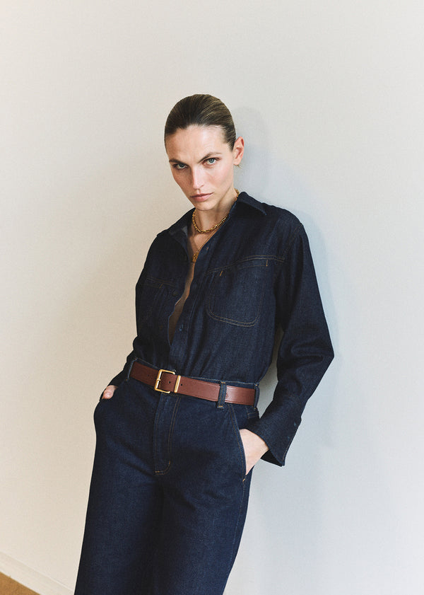 Gold Sign Solene Shirt In Piave