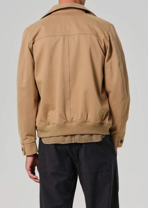 Gold Sign Utility Jacket In Heirloom