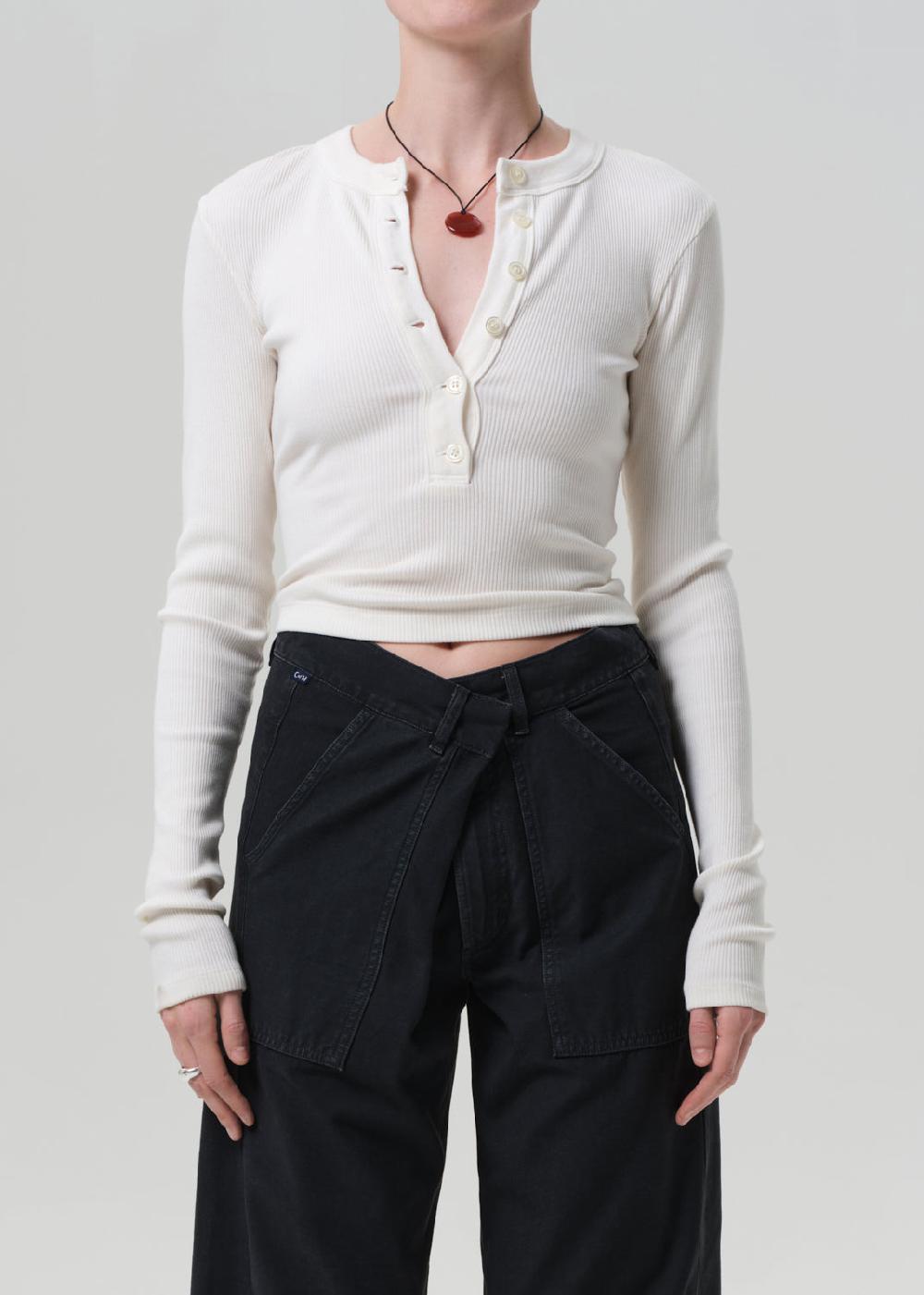 gold sign Varra Henley In Pashmina