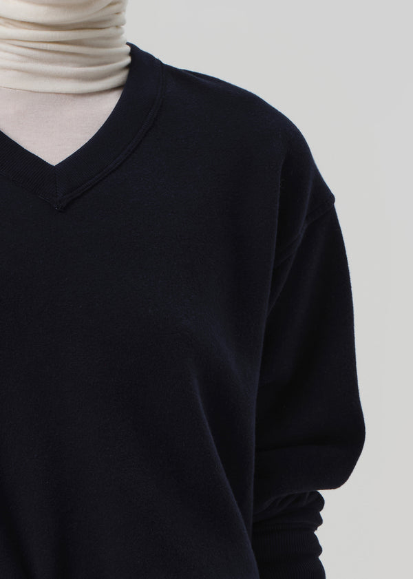 Gold Sign Vernata Pullover In Navy