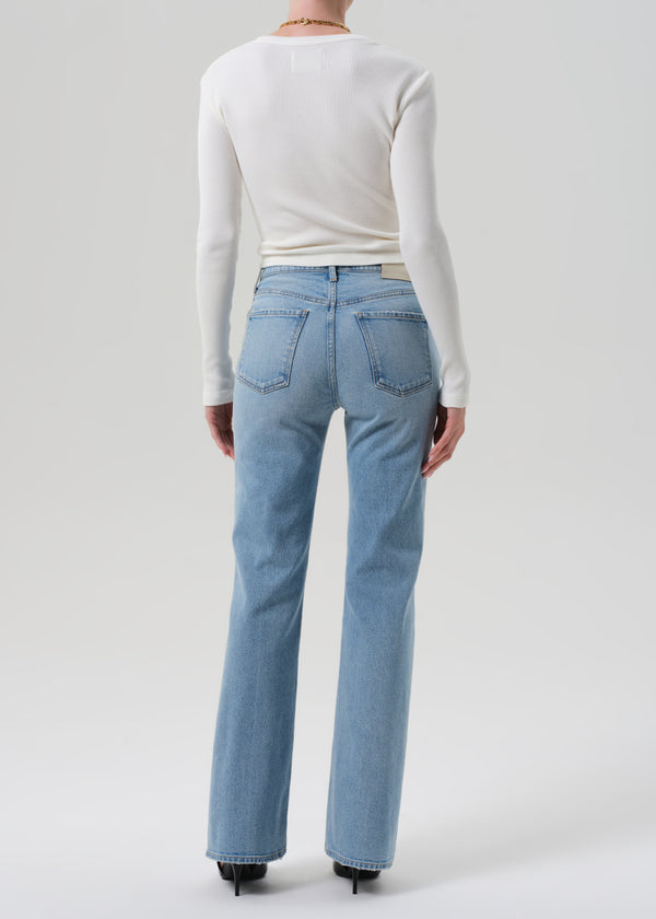 Gold Sign Vidia Mid Rise Boot In Bellweather