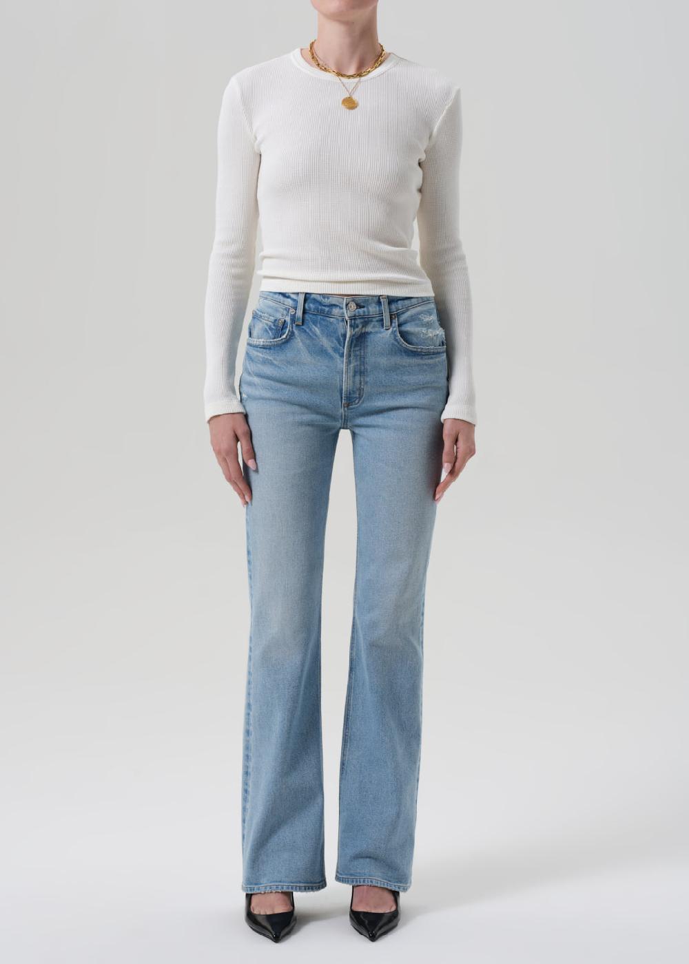 gold sign Vidia Mid Rise Boot In Bellweather