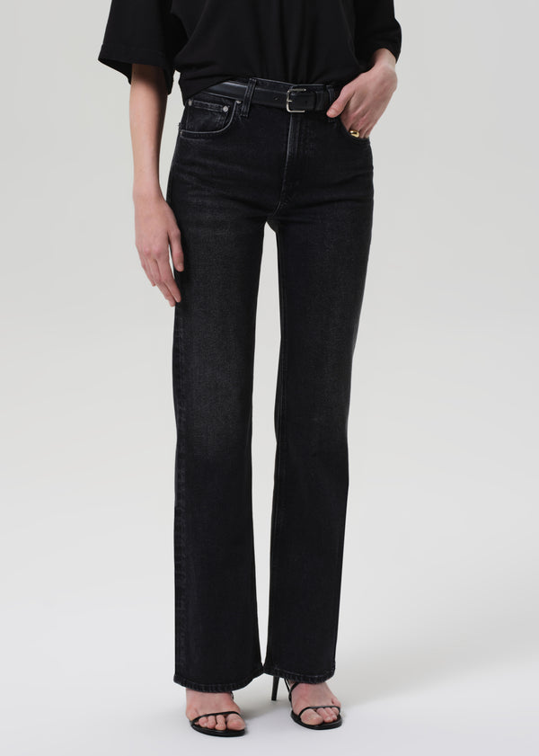 Gold Sign Vidia Mid Rise Boot In Stormy