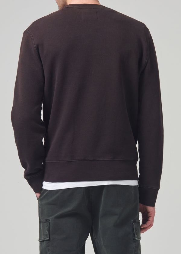 Gold Sign Vintage Crewneck Sweatshirt In Barrister