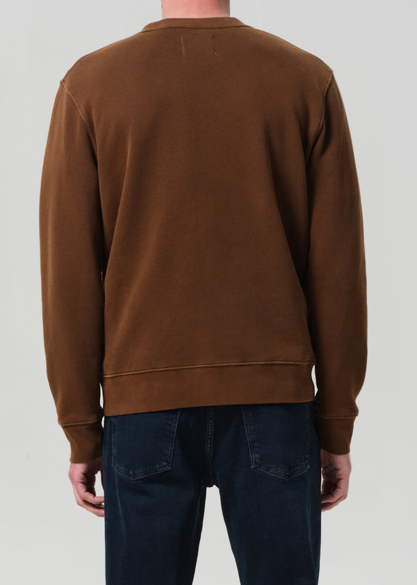 Gold Sign Vintage Crewneck Sweatshirt In Copper