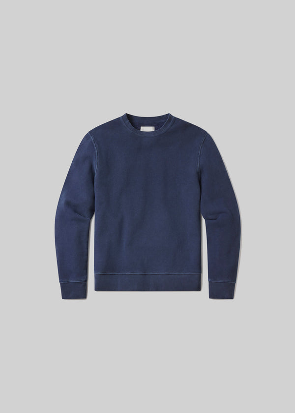 Gold Sign Vintage Crewneck Sweatshirt In Indigo