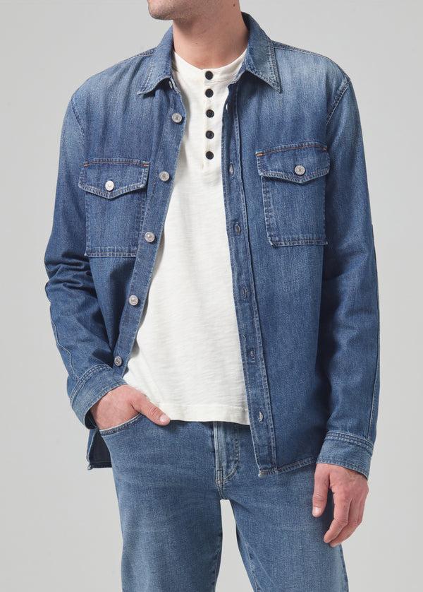 Gold Sign Wesley Shirt In Harcourt