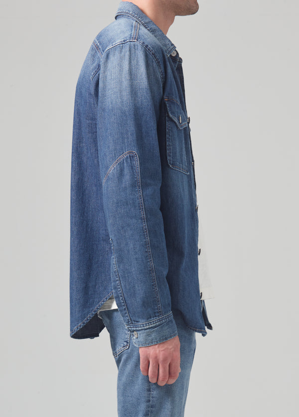 Gold Sign Wesley Shirt In Harcourt