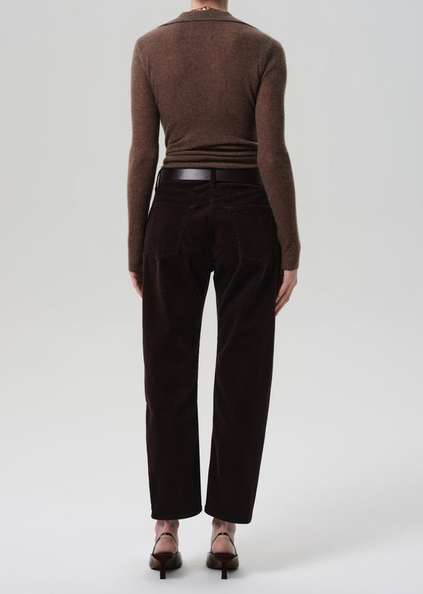 Gold Sign Winslow Boyfriend Corduroy In Barrister