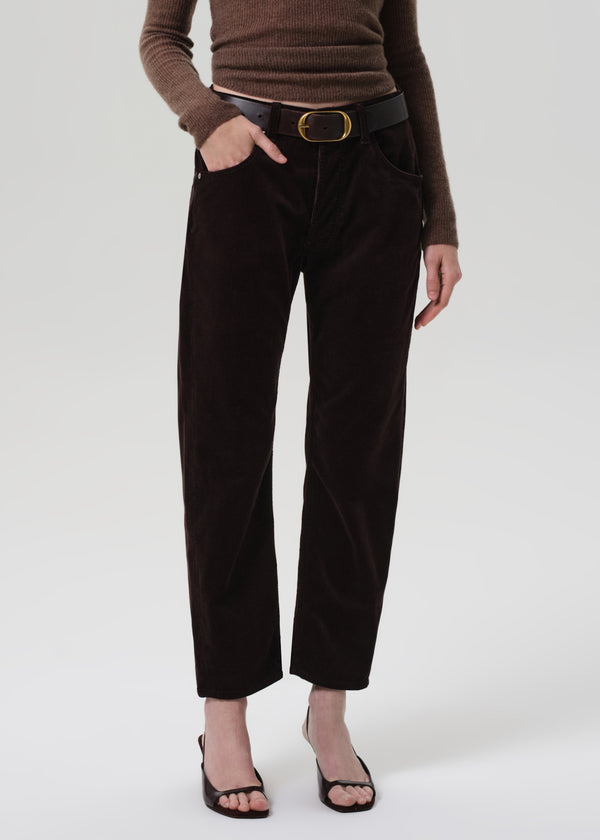 Gold Sign Winslow Boyfriend Corduroy In Barrister