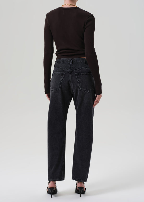 Gold Sign Winslow Boyfriend Long In Vintage Black