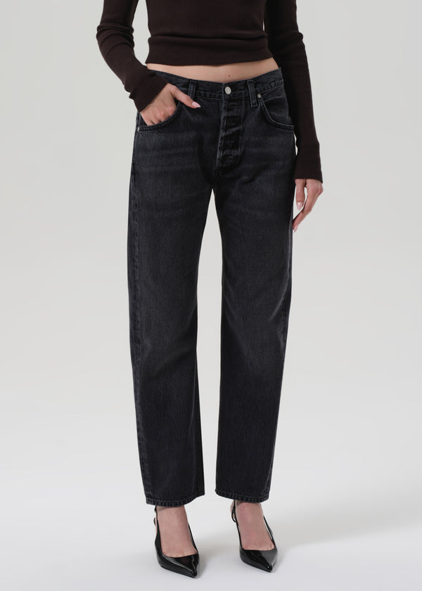 Gold Sign Winslow Boyfriend Long In Vintage Black