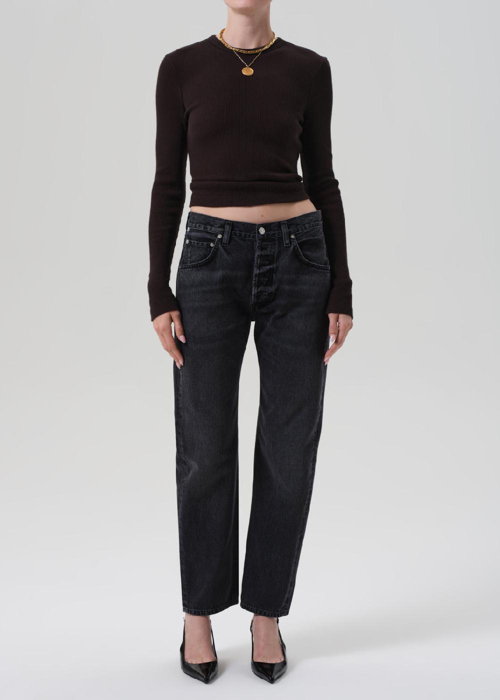 gold sign Winslow Boyfriend Long In Vintage Black