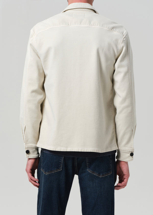 Gold Sign Work Shirt In Canvas