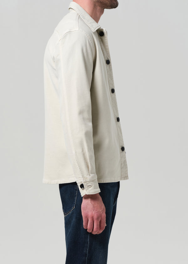 Gold Sign Work Shirt In Canvas