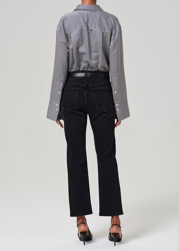 Gold Sign Zurie Ankle In Peppercorn