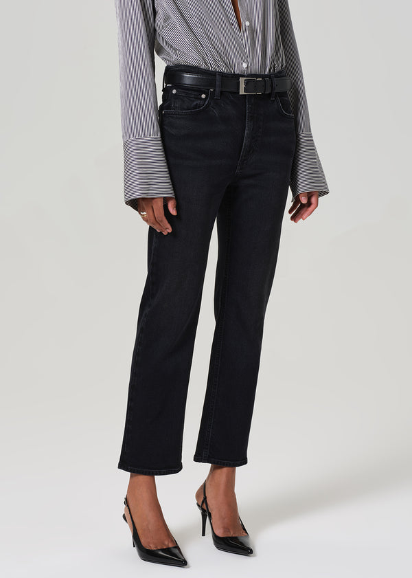 Gold Sign Zurie Ankle In Peppercorn