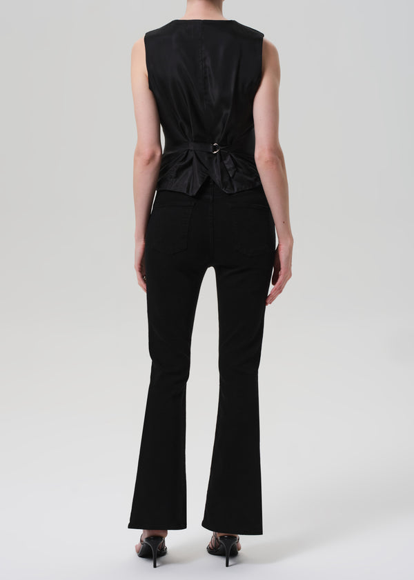 Gold Sign Lilah High Rise Bootcut 32.5" In Plush Black