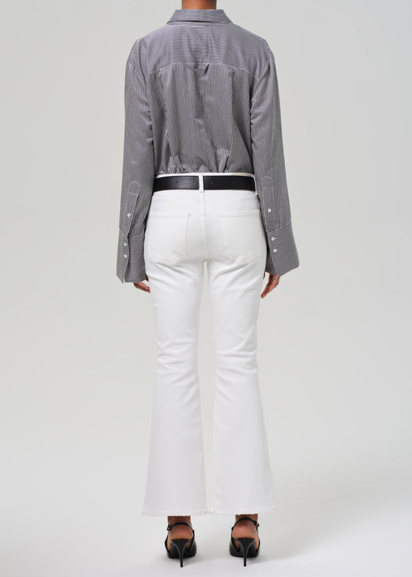 Gold Sign Lilah High Rise Bootcut 32.5" In Soft White