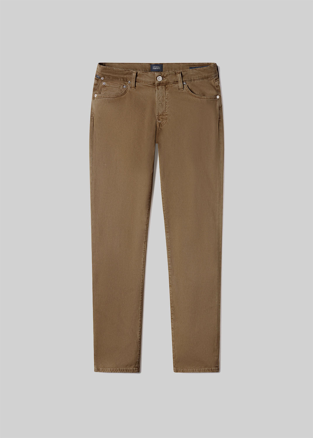gold sign London Tapered Slim Brushed Sateen In Los Alivos