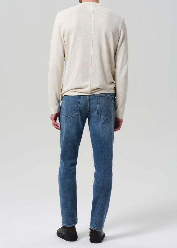 Gold Sign London Tapered Slim Cashmere Denim In Anders