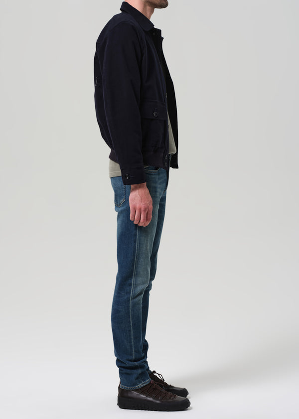 Gold Sign London Tapered Slim Cashmere Denim In Cyrus