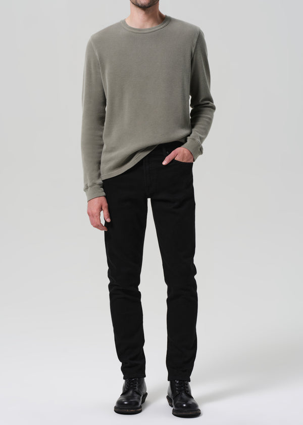Gold Sign London Tapered Slim Cashmere Denim In Starless