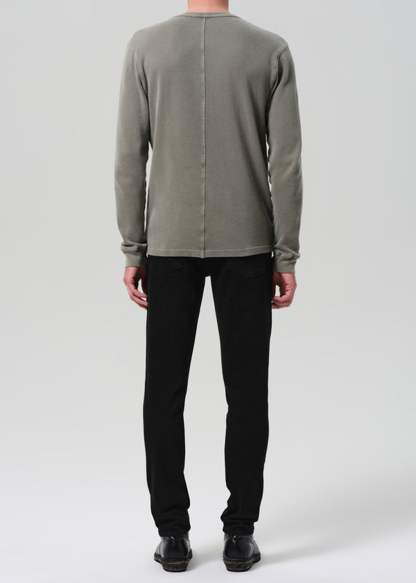 Gold Sign London Tapered Slim Cashmere Denim In Starless