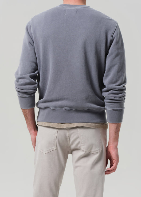 Gold Sign Vintage Crewneck Sweatshirt In Heron Grey