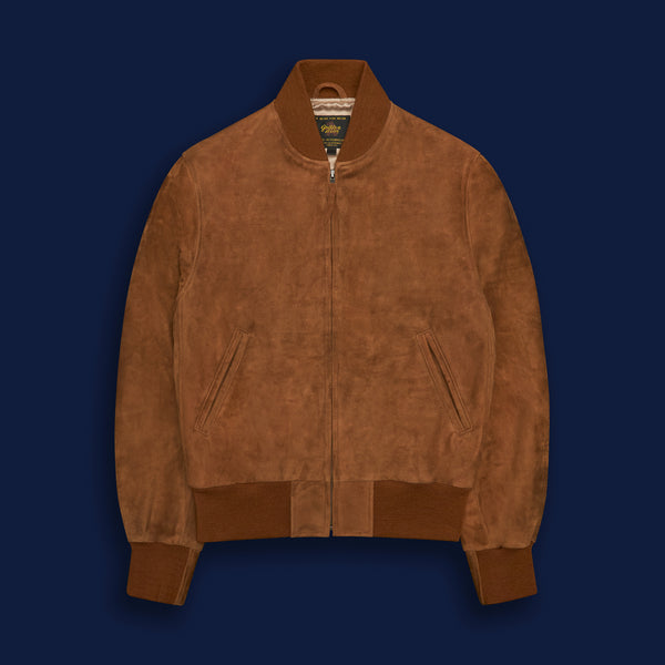 Golden Bear Sportswear THE ASHBURY - Amber Suede Contemporary Fit