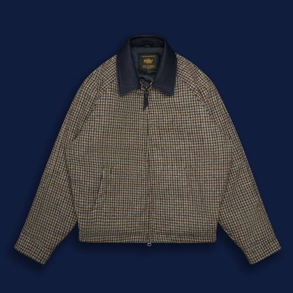 golden bear sportswear THE DUNBAR - Blue/Brown Plaid Wool Classic Fit golden bear sportswear THE DUNBAR - Blue/Brown Plaid Wool Classic Fit