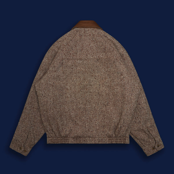 Golden Bear Sportswear THE DUNBAR - Brown Donegal Wool Classic Fit