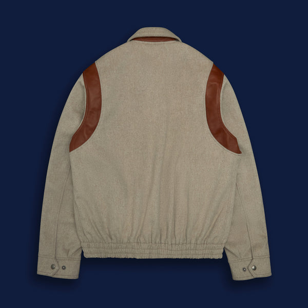 Golden Bear Sportswear THE HARDING - Oatmeal Lux Wool Tailored Classic Fit