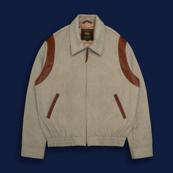 Golden Bear Sportswear THE HARDING - Oatmeal Lux Wool Tailored Classic Fit