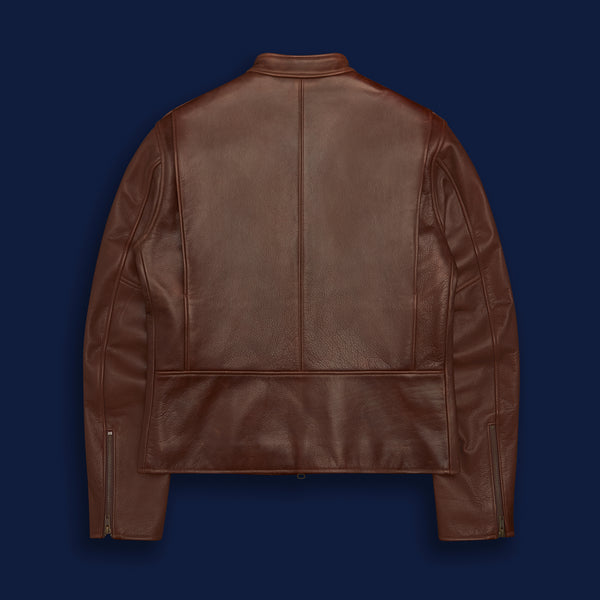 Golden Bear Sportswear THE LODI - Espresso Leather Slim Fit