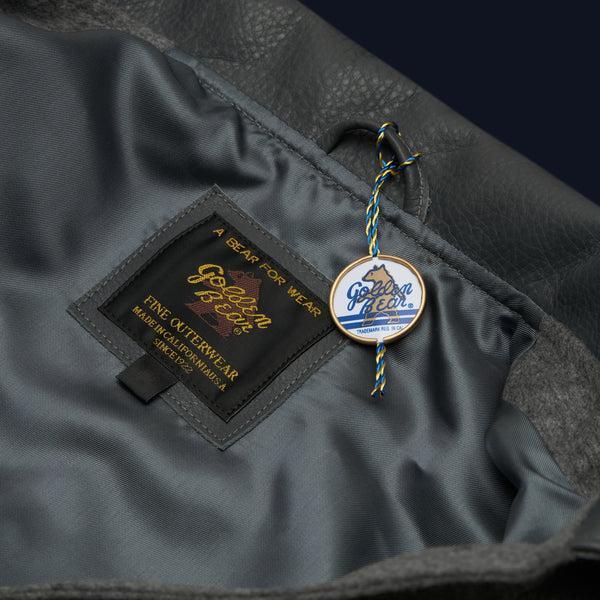 Golden Bear Sportswear THE NEWMAN - Grey Storm Lux Wool Tailored Classic Fit