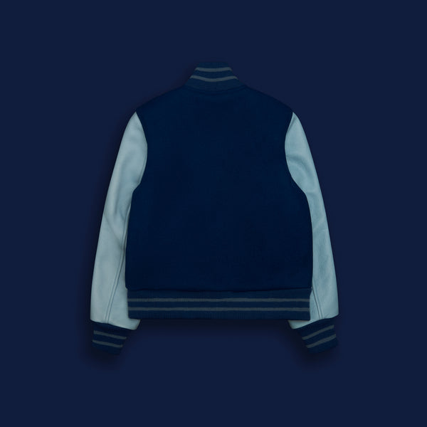 Golden Bear Sportswear THE PINT SIZE - Royal Blue Melton Wool/Light Blue Leather Kids Fit