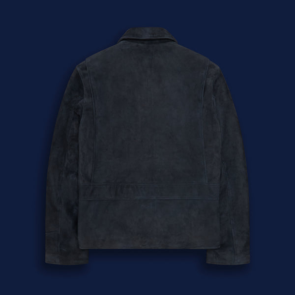 Golden Bear Sportswear THE WATERFRONT - Dark Navy Suede Contemporary Fit