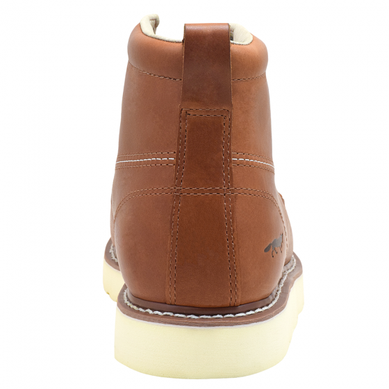 Golden Fox Casual Lace Up Lumber Moc Toe Boot (Rubber)